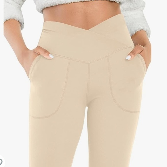 Women High Waist Bootcut Yoga Pants size large - Picture 3 of 9